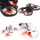 16 st för Avan Tinyhawk TH-propeller 40 mm 4-bladig 1,5 mm hål 3