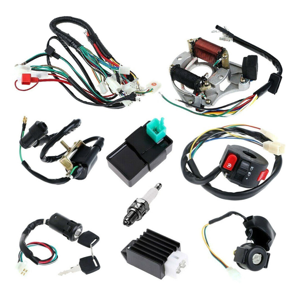Stator Wiring Harness Cdi For Atv Electric Quad Bike 50Cc - 125Cc 4851870056729