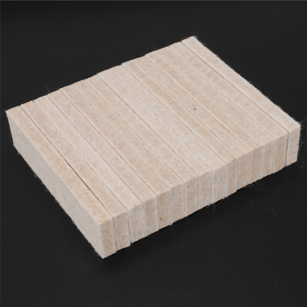 Photos - Other Brake Components Merkloos 15 Pcs Exercise Bike Brake Pads Wool Felt Resistance Drag Pad 
