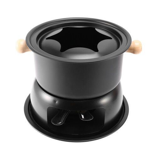 Conjunto de panela quente para fondue, sorvete, chocolate e queijo