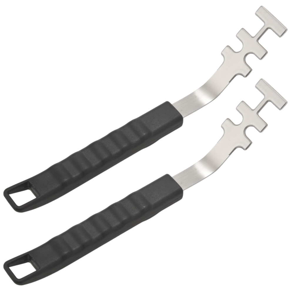 2Pcs Heat- Grill Grate Lifter Anti-Scald Tools for Camping-image-OPC-PGZ72FC-NEW