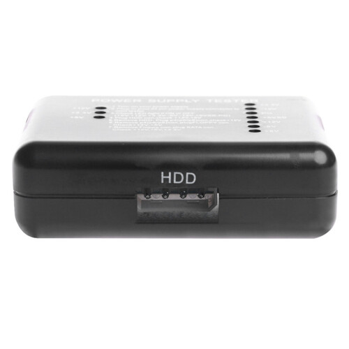 PC 20 24 Pin Τροφοδοτικό Tester για PSU ATX SATA HDD Μετρητής Μέτρησης 1