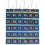 30 Numbered Storage Bag for Classroom Calculator Mobile Phone Holders 1