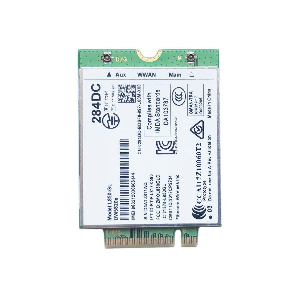 Photos - Other for Computer Merkloos DW5820E L850- LTE 4G Card Module 0284DC 284DC for Laptop 3500 