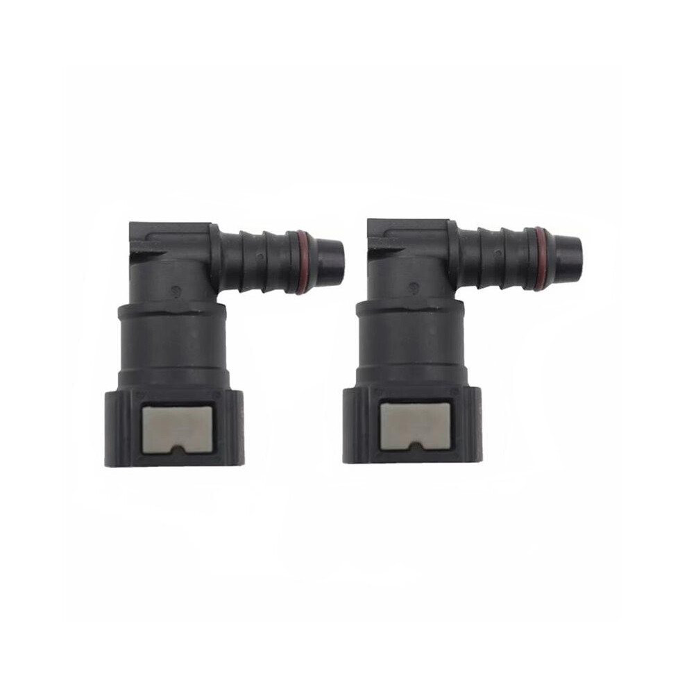 9.89 Id8 Curved Fuel Line Quick Connector, 90 Fuel Quick Connector 4851870069989