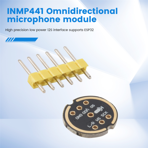 5 st INMP441 omnidirektionell mikrofonmodul 2