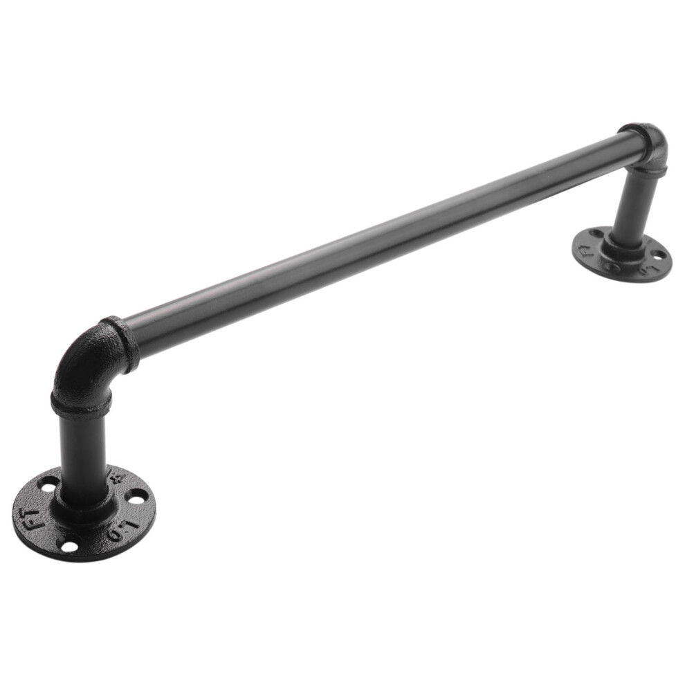 Portasciugamani Da Parete In Metallo Con Tubo Industriale Vintage