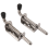 2Pcs 5 Inch Stainless Steel Spring Loaded Latch Pin Bolt 2mm 1