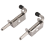 2Pcs 5 Inch Stainless Steel Spring Loaded Latch Pin Bolt 2mm 2
