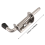 2Pcs 5 Inch Stainless Steel Spring Loaded Latch Pin Bolt 2mm 4