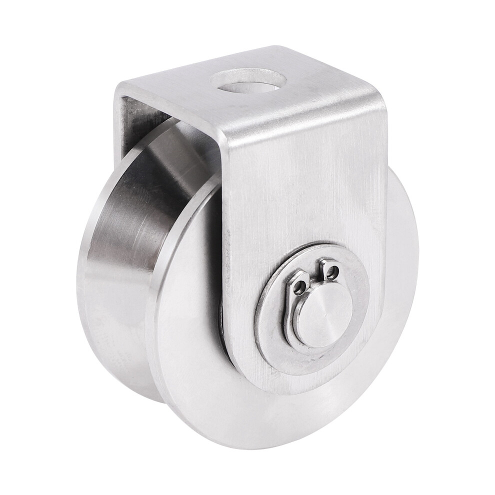 2 Inch V Type Pulley Roller 304 Stainless Steel Sliding Gate Roller 4851870076987