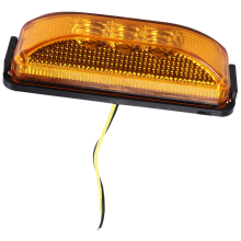 2 st 3,9 tums 3 LED-lampor för lastbilssläpvagn, fram och bak, sidomarkeringsljus