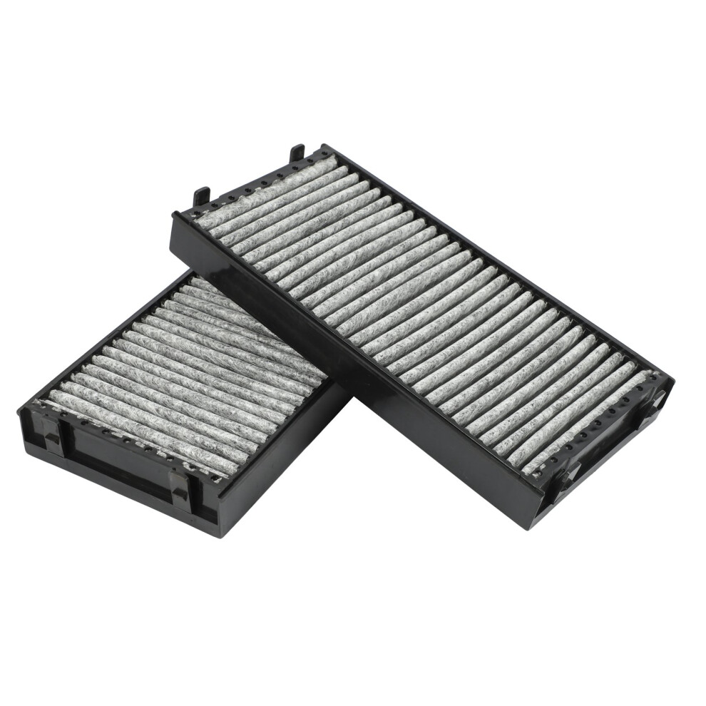 2Pcs Cabin Air Filters For X5 E70 2007-2015 X6 E71 E72 Cu2941-2 4851870083374