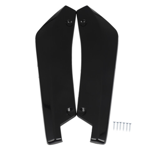 2 st universal bakre stötfångarläpp diffusor splitter spoiler