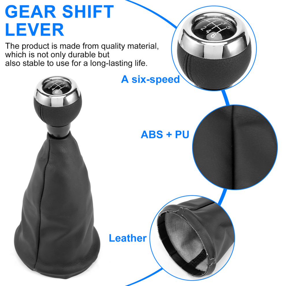 Car 6-Speed Manual Shift Knob Dust Cover For 4851870080960