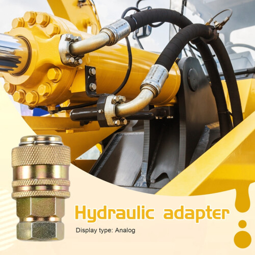 14Pcs Point Testing Coupling Adapter Set for Hydraulic System Kit 2