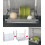Stainless Steel Folding Hanging Dish Rack Draining Bowl Rack Plates 4
