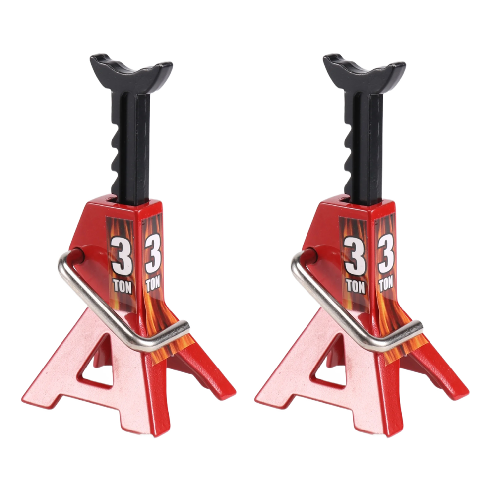 Outil de réparation de cric métallique pour voitures RC 1/10, 2 pièces/ensemble, pièces RC, 3T