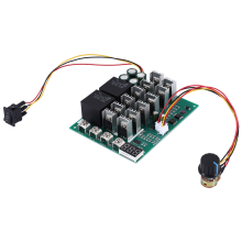 DC 10-55V 12V 24V 36V 48V 55V 100A Motorvarvtalsregulator PWM HHO RC