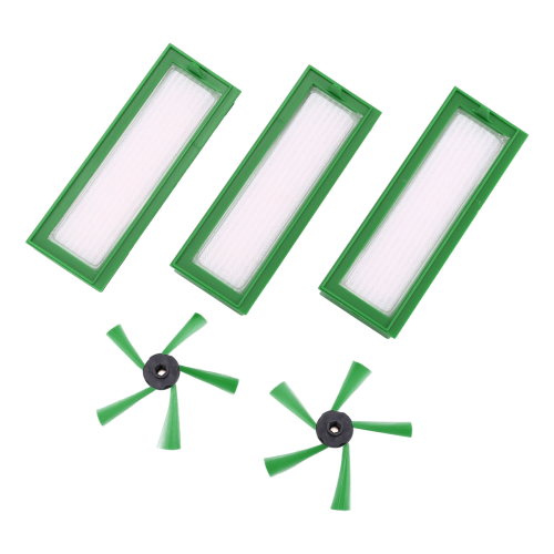 per Kobold VR200 e VR300 3 filtri HEPA e 2 spazzole laterali