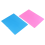 2 Pack A3 Extra Large Silicone Sheet Molds Mat, Blue & Pink 2