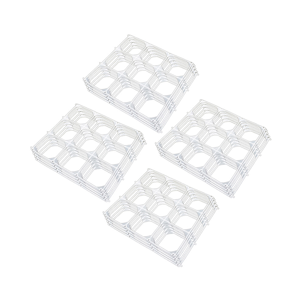 20 Ballon Wand Grid Latex Ballon Form ZubehöR Kunststoff 9 Loch-image