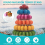 10 Tier Tower Macaron Macaron Display Stand Round Cake Stand 4