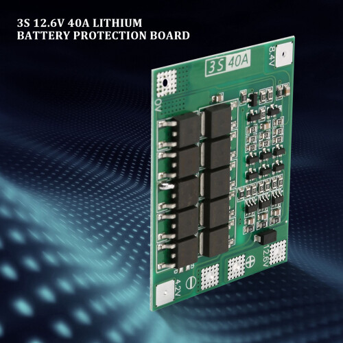3S 18650 litiumbatteriladdare skyddskort PCB för borrmotor 1