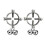 Μόδα Γυναικεία Body Piercing Ψεύτικο Δαχτυλίδι Θηλής Κοσμήματα από Ανοξείδωτο Ατσάλι 2