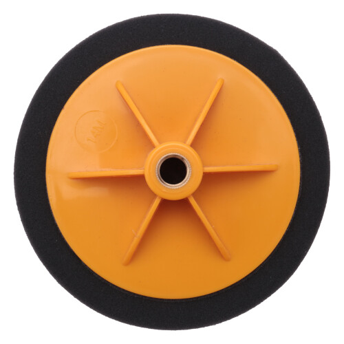 Almofada de polimento de carro de 6 polegadas/15 cm, esponja M14, ferramenta para rodas, preta 2