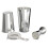 Cocktail Shaker Set: Cocktail Strainer and Jigger Set. 1