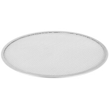 Rund pizzaugnsbakplåt galler nonstick-nät (14 tum)