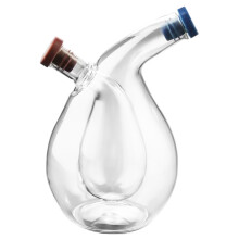 Distributeur d'huile et de vinaigre deux en un pour la cuisine