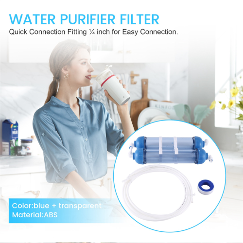 Wasserfilter 2 Stück T33 Gehäuse DIY T33 Shell Filter Flasche 2