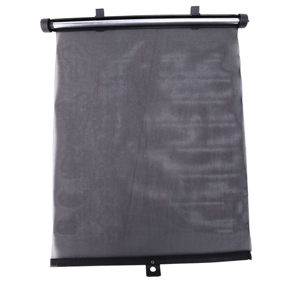 Pare-soleil rétractable pour vitres latérales de voiture (lot de 2)