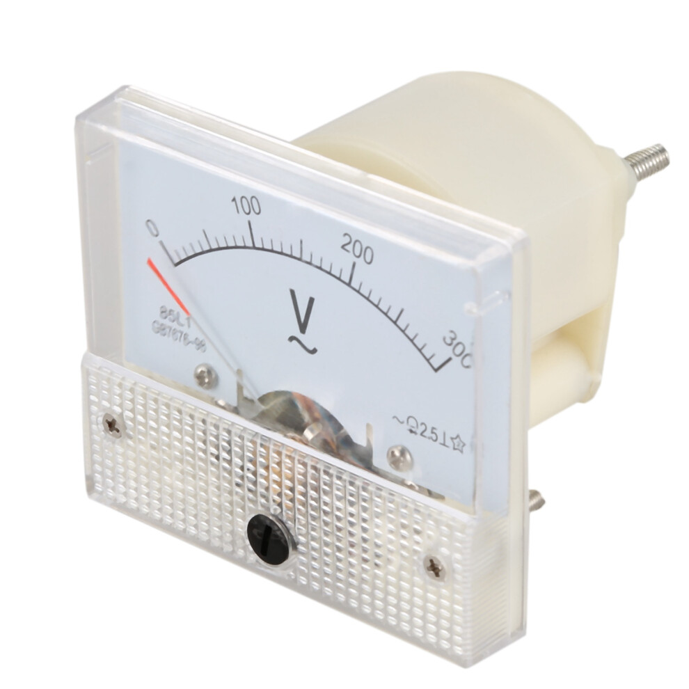 85L1 Ac 0-300V Analogue Needle Panel Meter Voltmeter 4852257259078