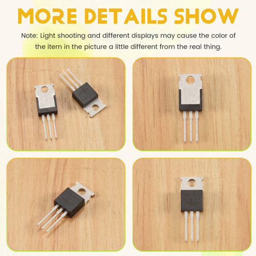 st 5x MOSFET-transistorer IRF1404 1