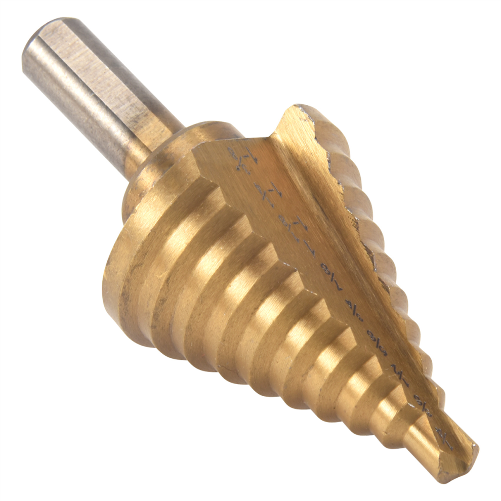 Photos - Bits / Sockets Merkloos Step Drill Cone Drill Bits High Speed Steel 10 Steps 1/4 to 1-3/8inch 