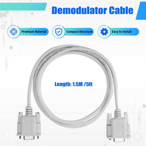 1 τεμάχιο 5ft F / F σειριακό καλώδιο RS232 Null Modem θηλυκό σε θηλυκό DB9 FTA 2