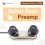 Akustisk gitarrpickup Piezo & Passiv Förförstärkare PS700 5
