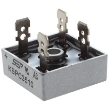 KBPC3510 35A 1000V enfas fyrkantsdiod PCB-brygglikriktare