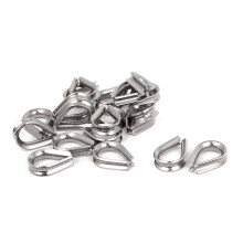 Kabelkammare i rostfritt stål, 2 mm, silverfärgade, 20 st.