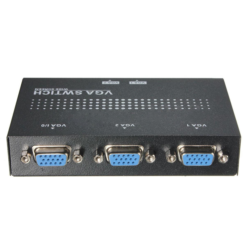 2 entrées 1 sortie VGA 2 PORTES pour moniteur deux sources COMMUTATEUR MANUEL SPLITTER