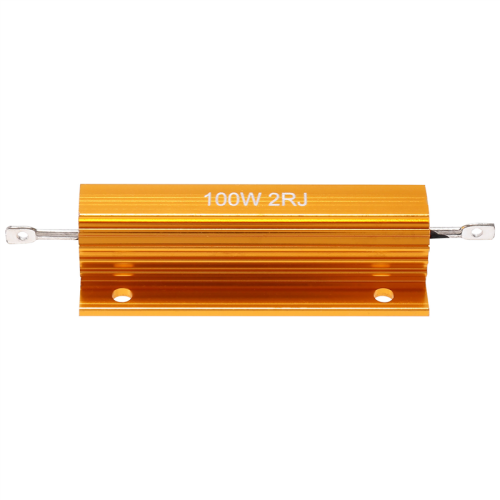 Guldbeklätt effektmotstånd 100W, 2 Ohm 2R 1
