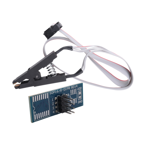 SOIC8 SOP8 Flash Chip IC Testklämmor Sockel Programmerare BIOS/24/25/93 1