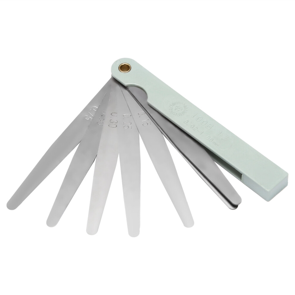 Silver Metal Metric Thickness Feeler Gauge Blades 0.02-1mm Tool-image-OPC-PGZ7CKN-NEW