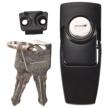 Skåp Säkerhets Toggle Hasp Latch Lock DK604 Två nycklar