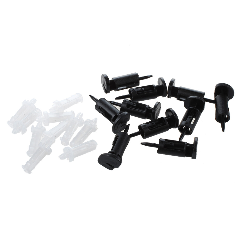 Photos - Other for Computer Merkloos 10 Pcs Plastic Mounting Clip for 4 Way CPU Coolers 