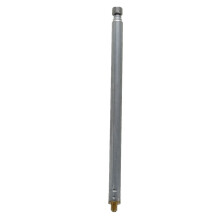 13,6" 345 mm FM-radio TV teleskopisk piskantenn silverfärgad
