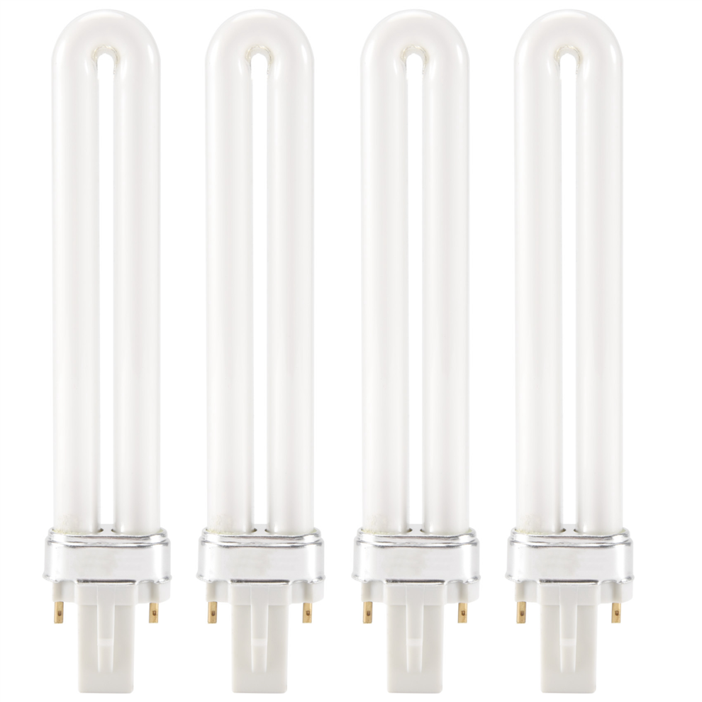 Photos - Manicure & Pedicure Tools Merkloos 4 x 9W Nail UV Light Bulb Tube Replacement for 36w UV Curing Lamp Dryer 